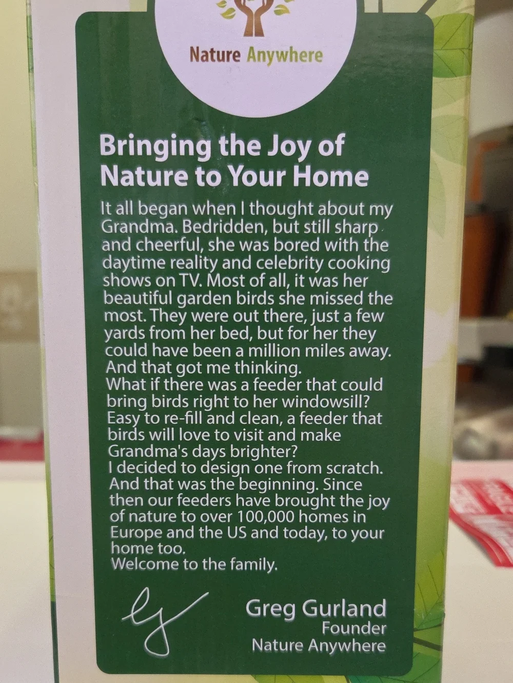 Window Bird Feeder - Clear
